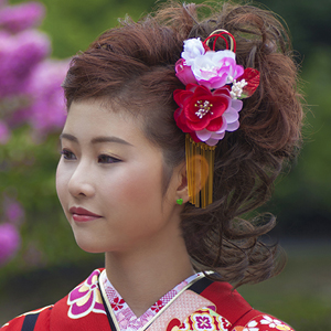 卒業式袴レンタル|卒業式二尺袖レンタル|奈良|レンタル着物ゆう紗|着付け|ヘアセットト